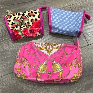 3/$12 Estée Lauder cosmetic pouches set